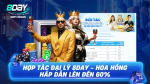 Hợp tác đại lý 8Day - Mở khóa thu nhập & hoa hồng đến 60%